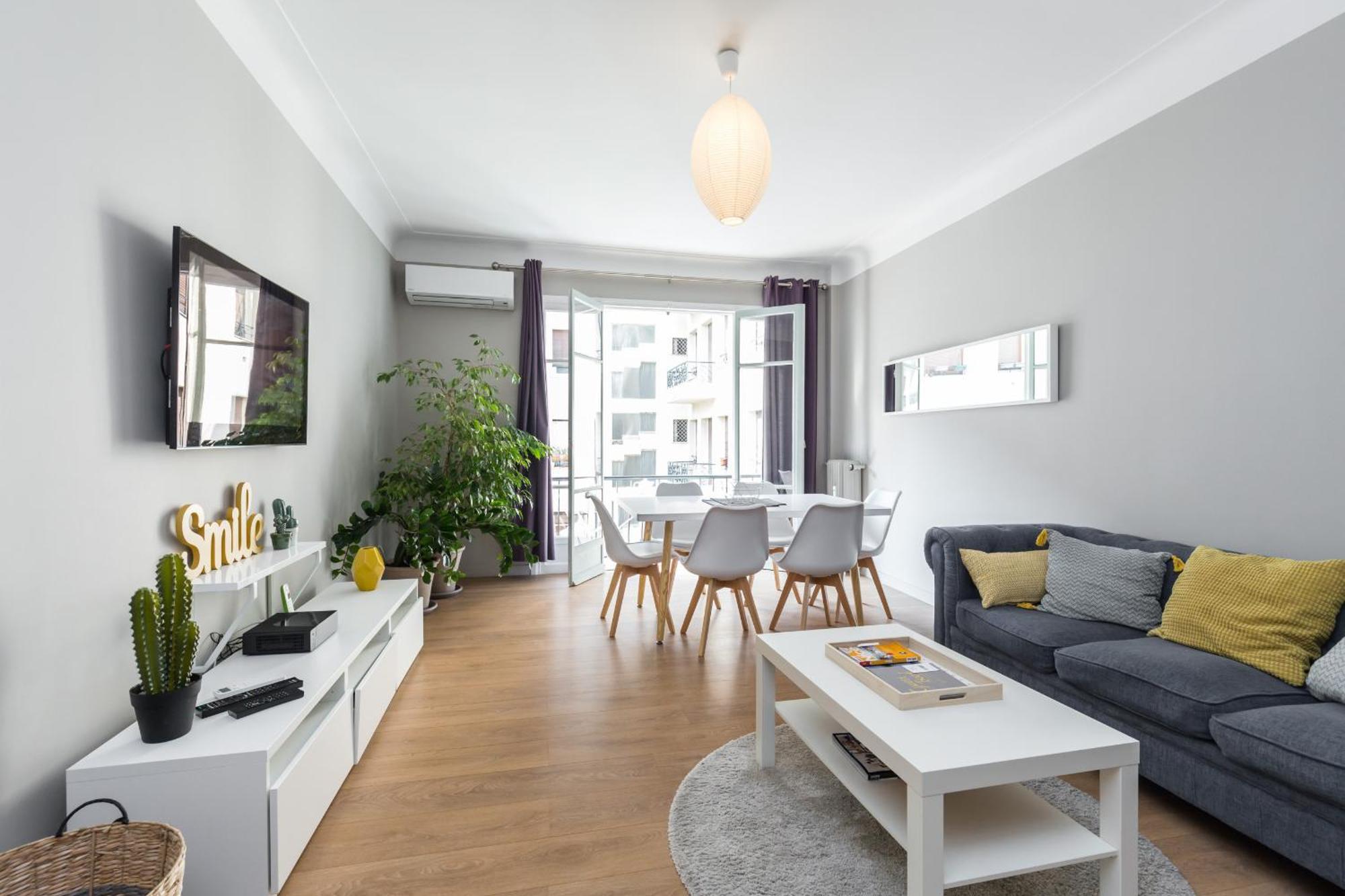Ultra Central Large 2 Bdr Near Massena Square Nice Ngoại thất bức ảnh